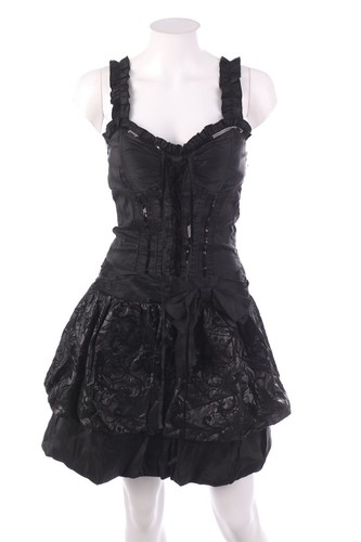 Xanaka kleid xxs schwarz - kleid,