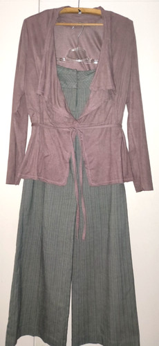 Teile damen grau gestreifte - teile,