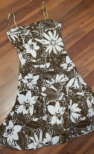 Kleid xanaka braun weiß - xanaka,